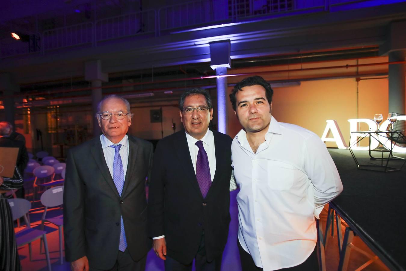 Álvaro Ybarra, Antonio Pulido y Alfonso Sánchez