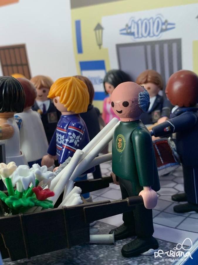 Los «playmobil» adelantan la Madrugada en Triana