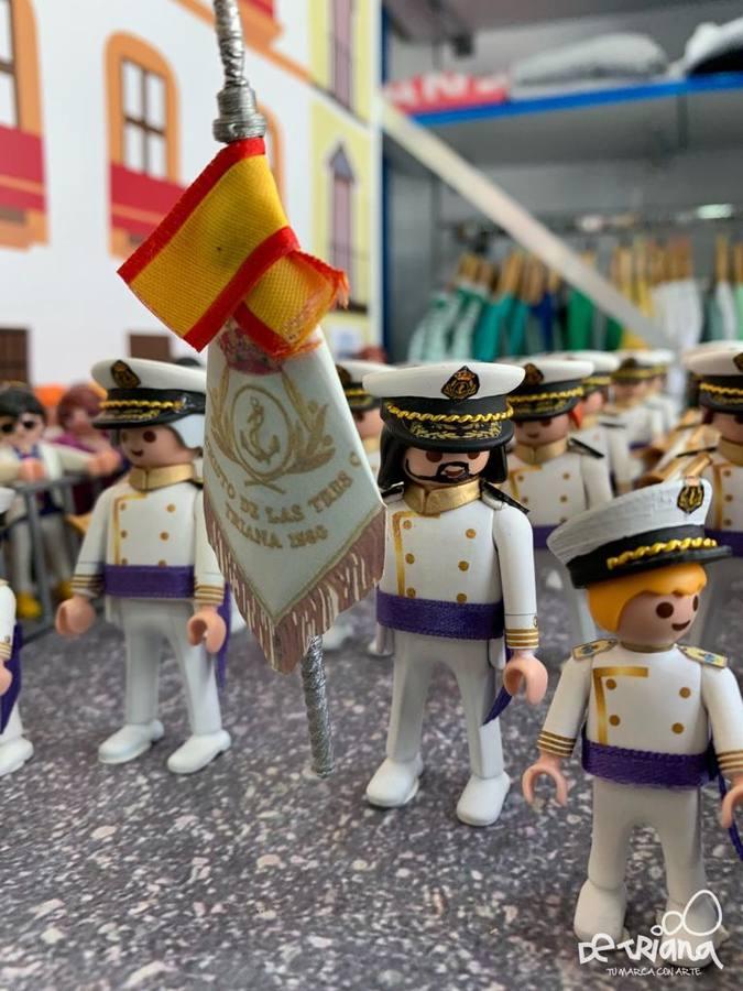 Los «playmobil» adelantan la Madrugada en Triana