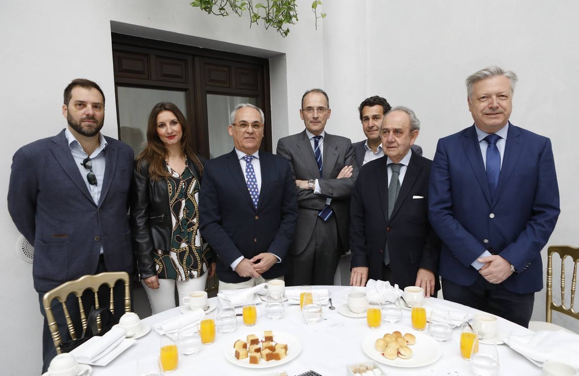 En imágenes, Luis Enríquez en «La Mirada Económica» de ABC Córdoba