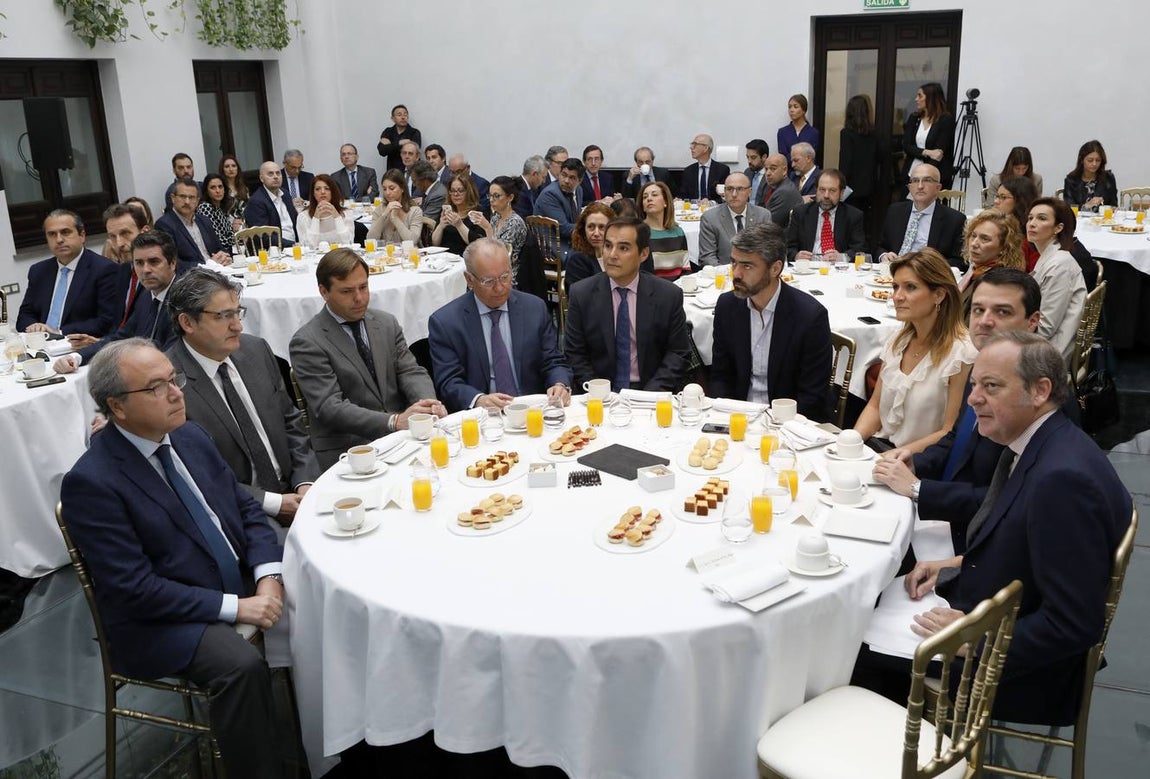 En imágenes, Luis Enríquez en «La Mirada Económica» de ABC Córdoba