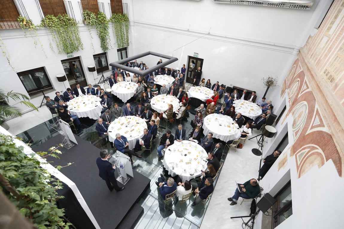 En imágenes, Luis Enríquez en «La Mirada Económica» de ABC Córdoba