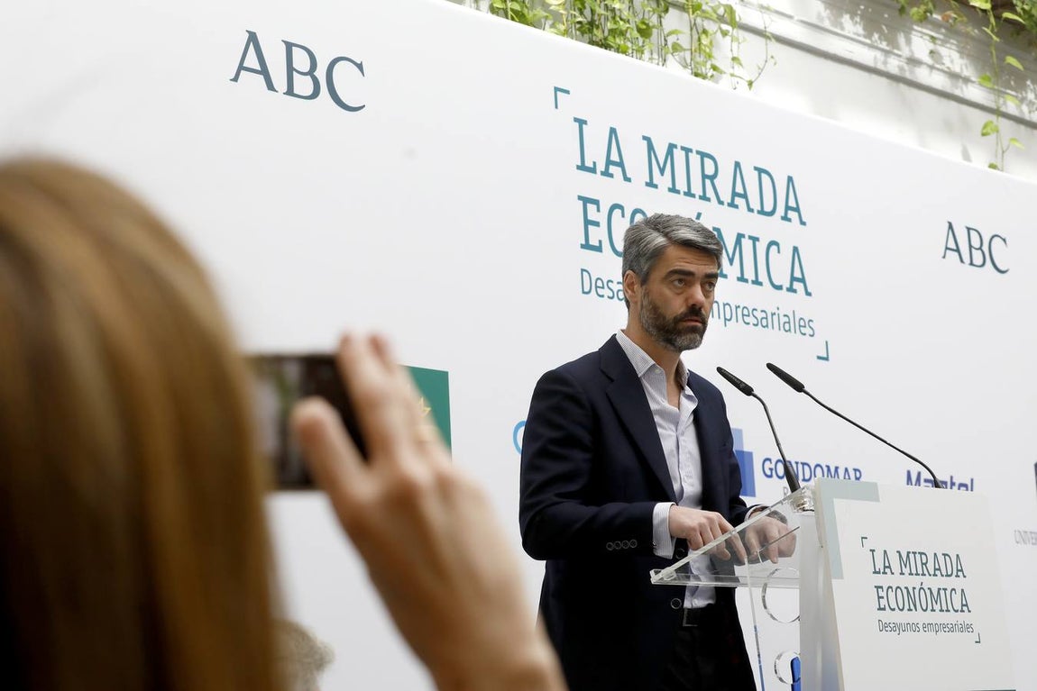 En imágenes, Luis Enríquez en «La Mirada Económica» de ABC Córdoba