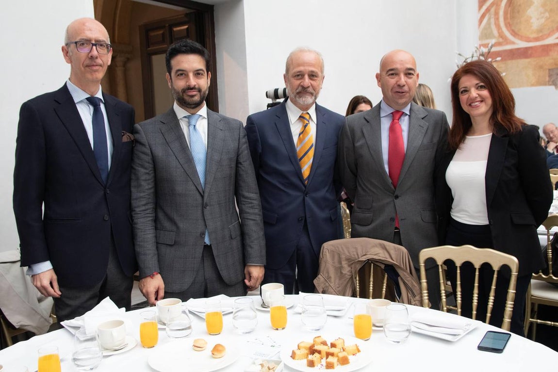 En imágenes, Luis Enríquez en «La Mirada Económica» de ABC Córdoba