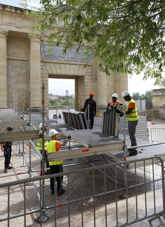 El montaje de la carrera oficial de Córdoba, en imágenes