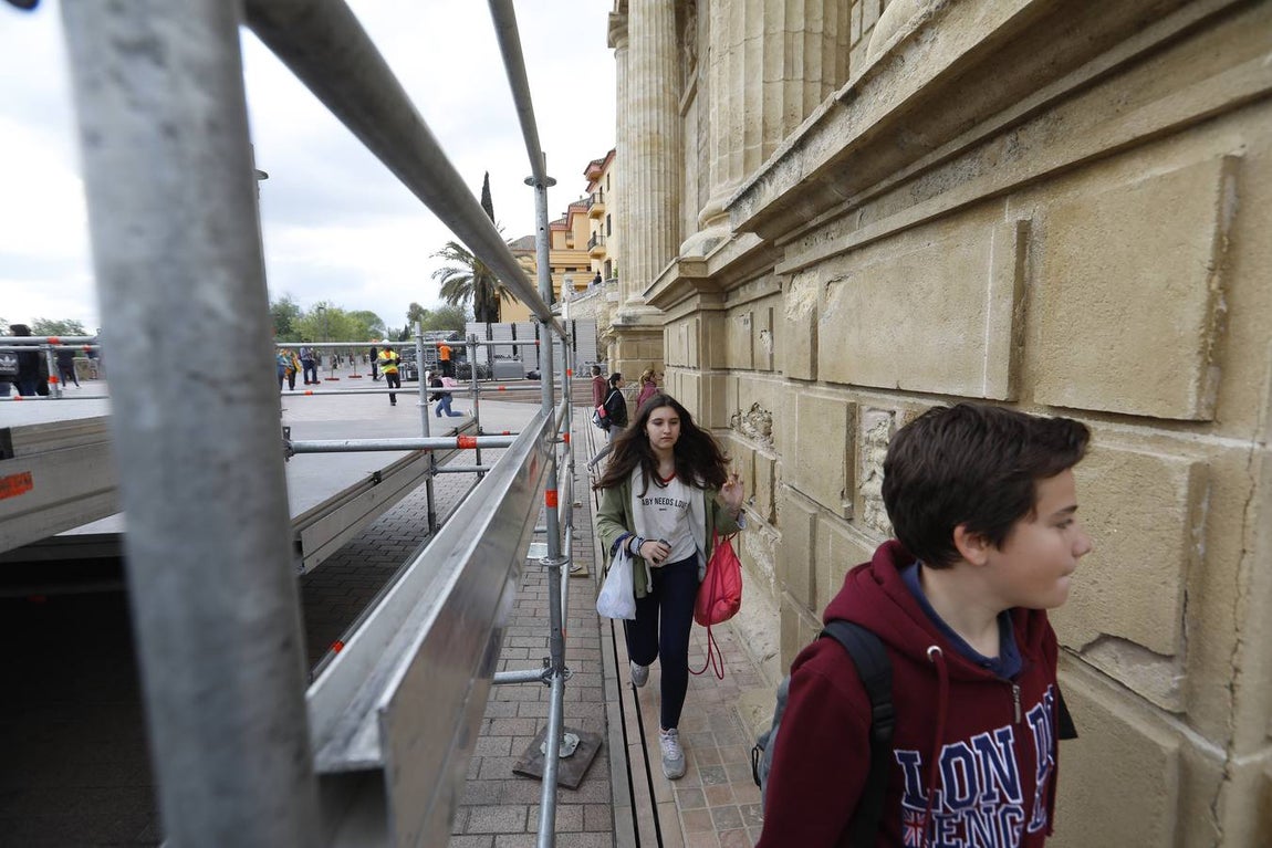 El montaje de la carrera oficial de Córdoba, en imágenes
