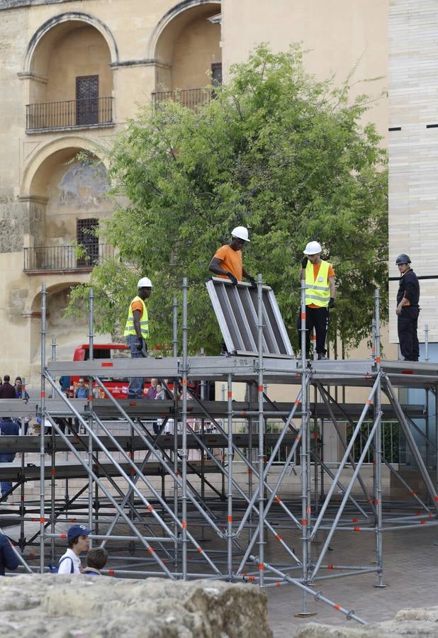 El montaje de la carrera oficial de Córdoba, en imágenes