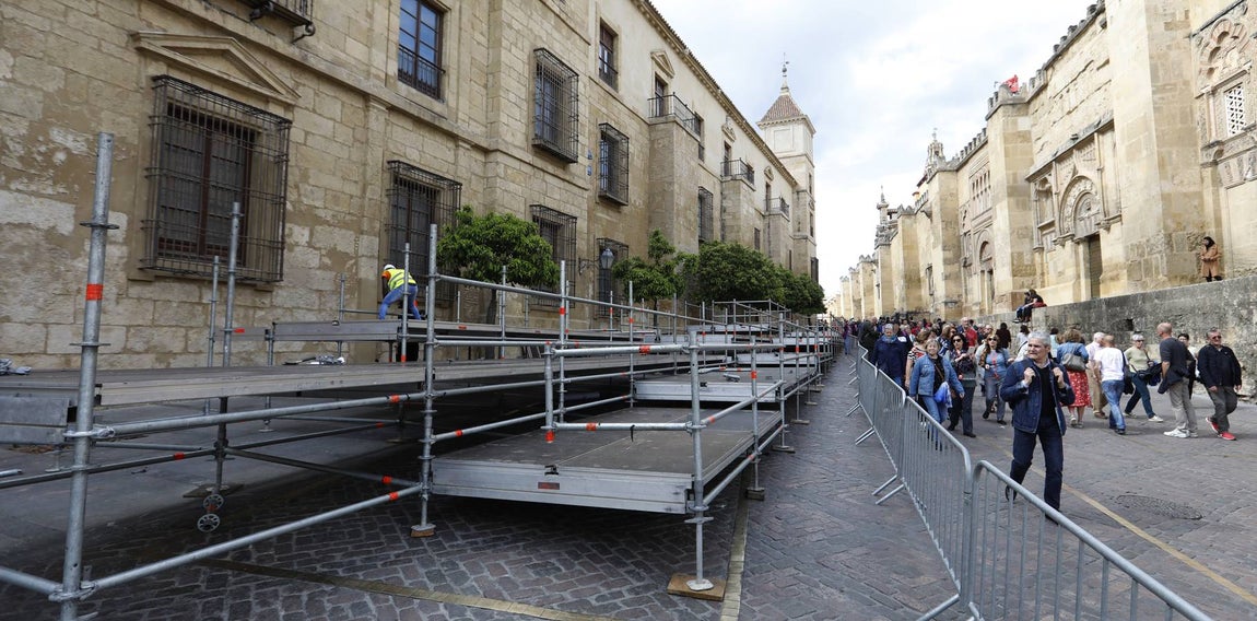 El montaje de la carrera oficial de Córdoba, en imágenes