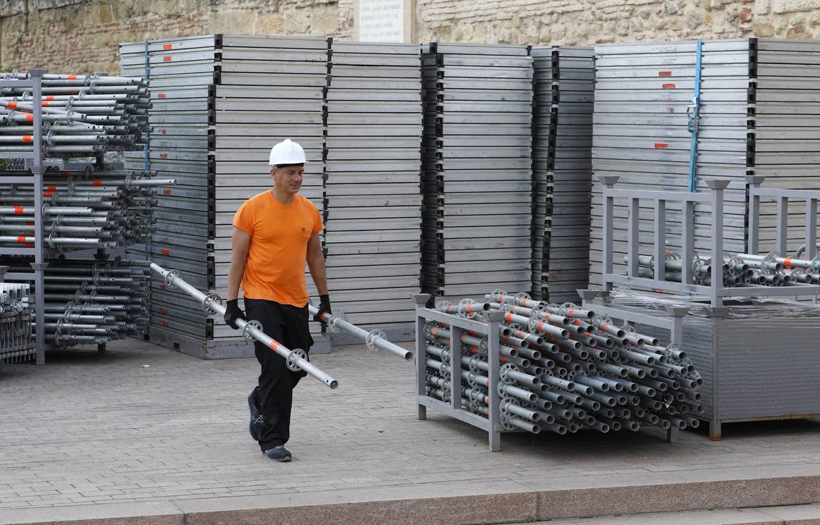 El montaje de la carrera oficial de Córdoba, en imágenes