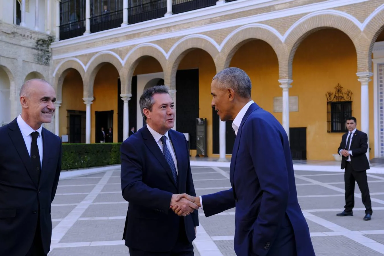 Los detalles de la visita de Barack Obama a Sevilla: de tapas por el Centro y visita al Real Alcázar