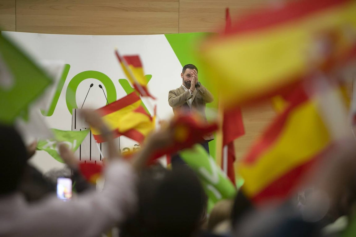 En imágenes, el mitin de Santiago Abascal (Vox) en Córdoba