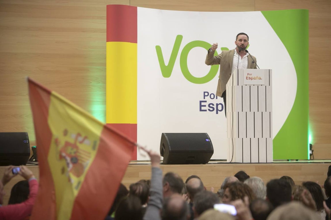 En imágenes, el mitin de Santiago Abascal (Vox) en Córdoba