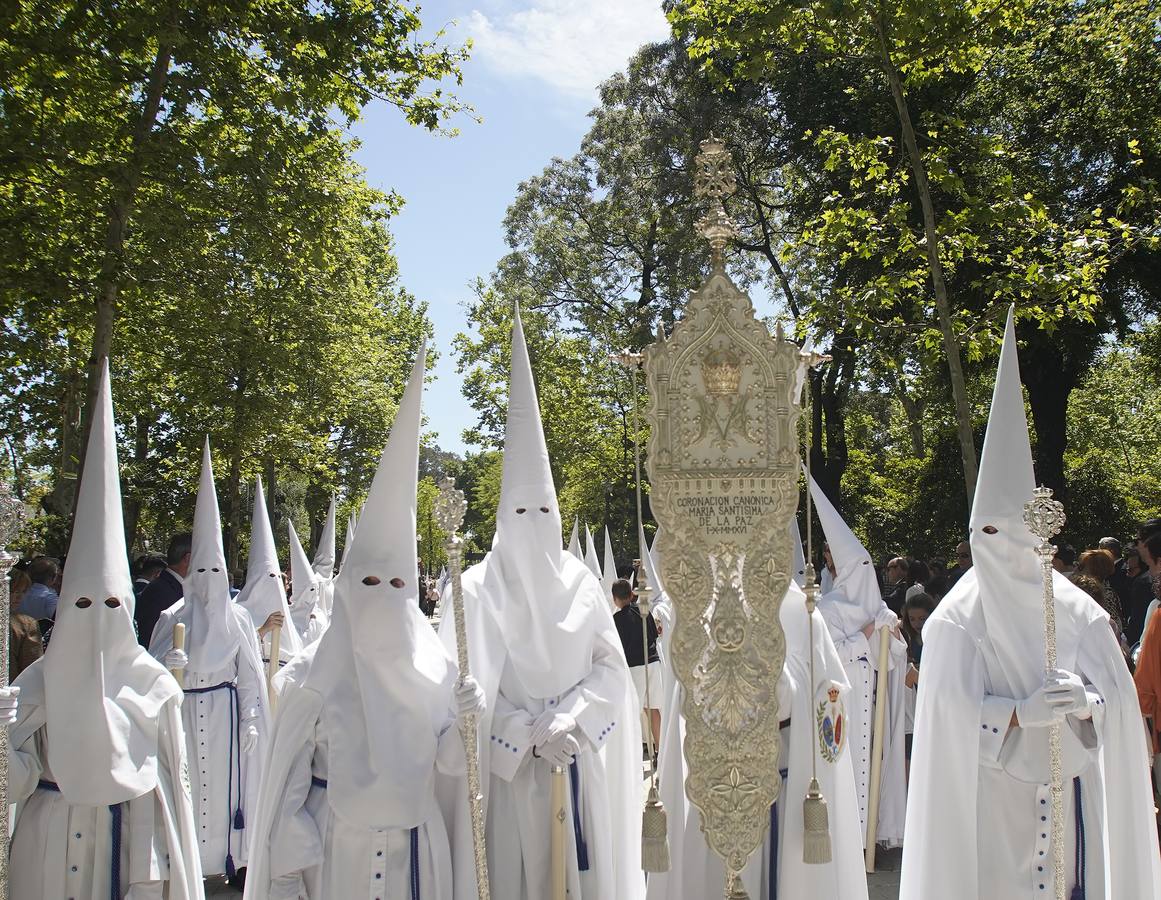En imágenes, primeros momentos de la procesión de La Paz