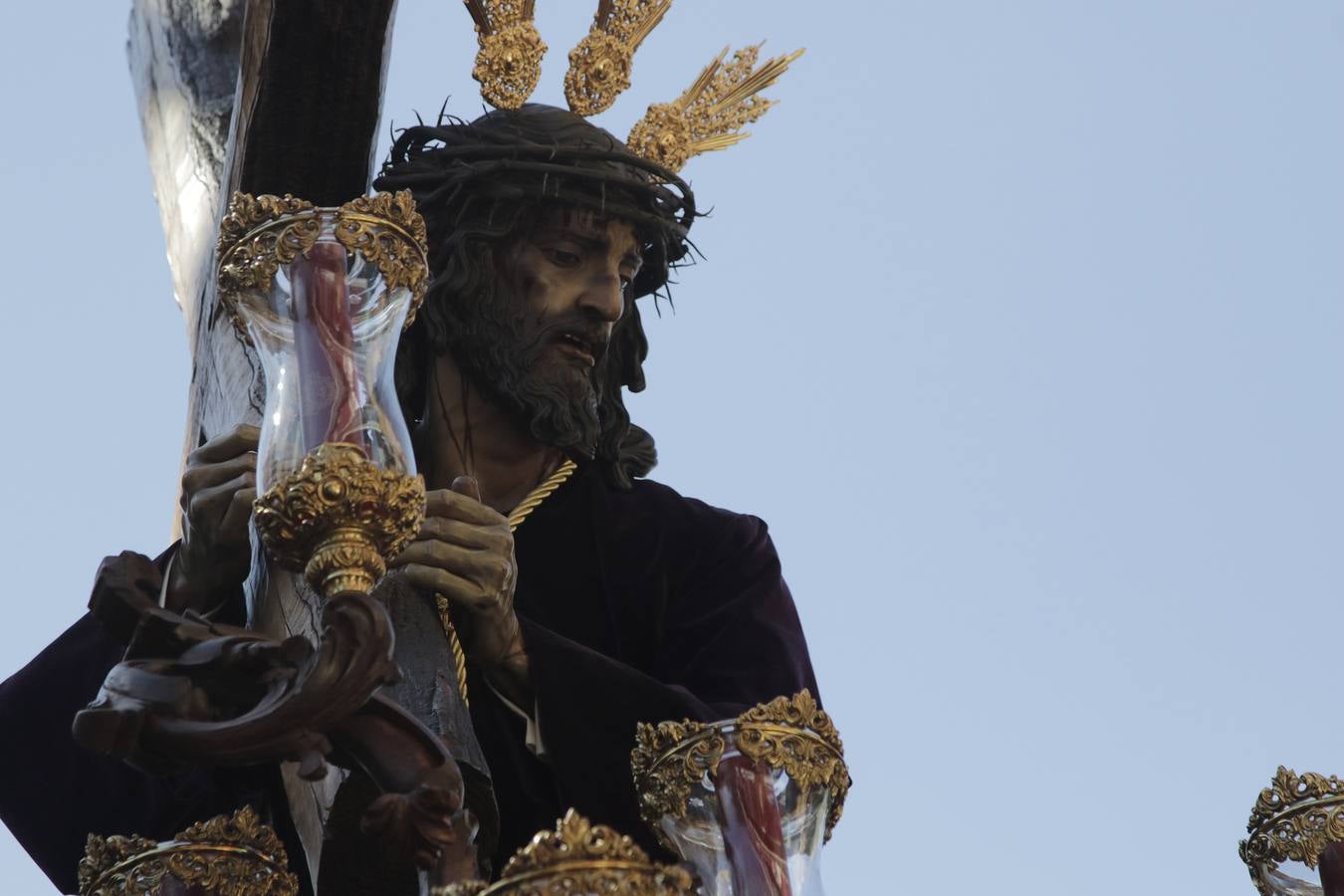 Histórica primera estación de penitencia del Nazareno del Cerro del Águila