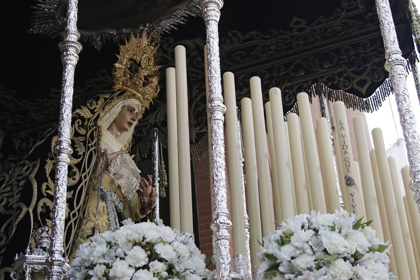 Histórica primera estación de penitencia del Nazareno del Cerro del Águila