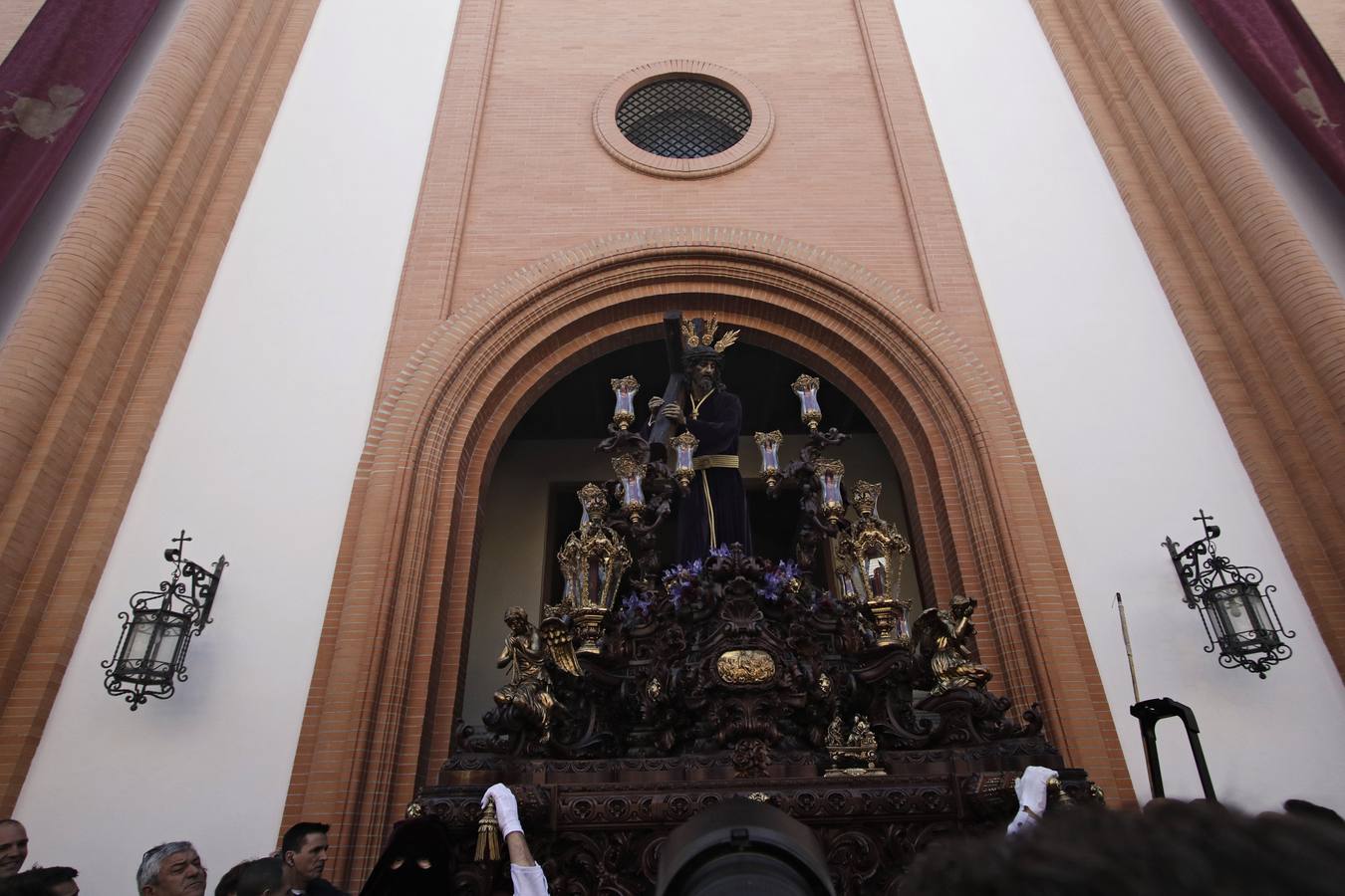 Histórica primera estación de penitencia del Nazareno del Cerro del Águila