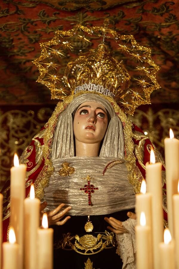 Tristeza en San Pedro por la hermandad del Cristo de Burgos