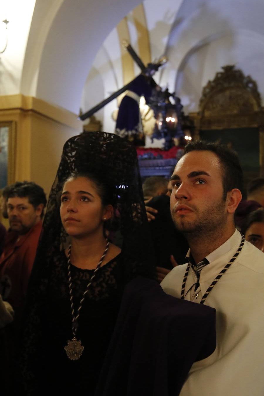 La lluvia de lágrimas en la Pasión por la suspensión, en imágenes