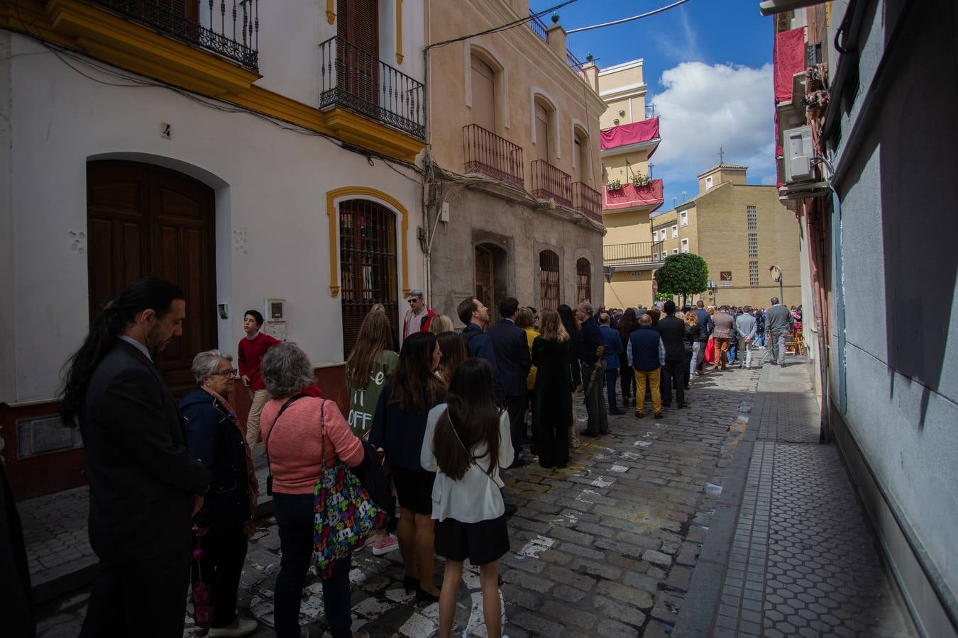 Todo preparado para la estación de penitencia de Los Gitanos
