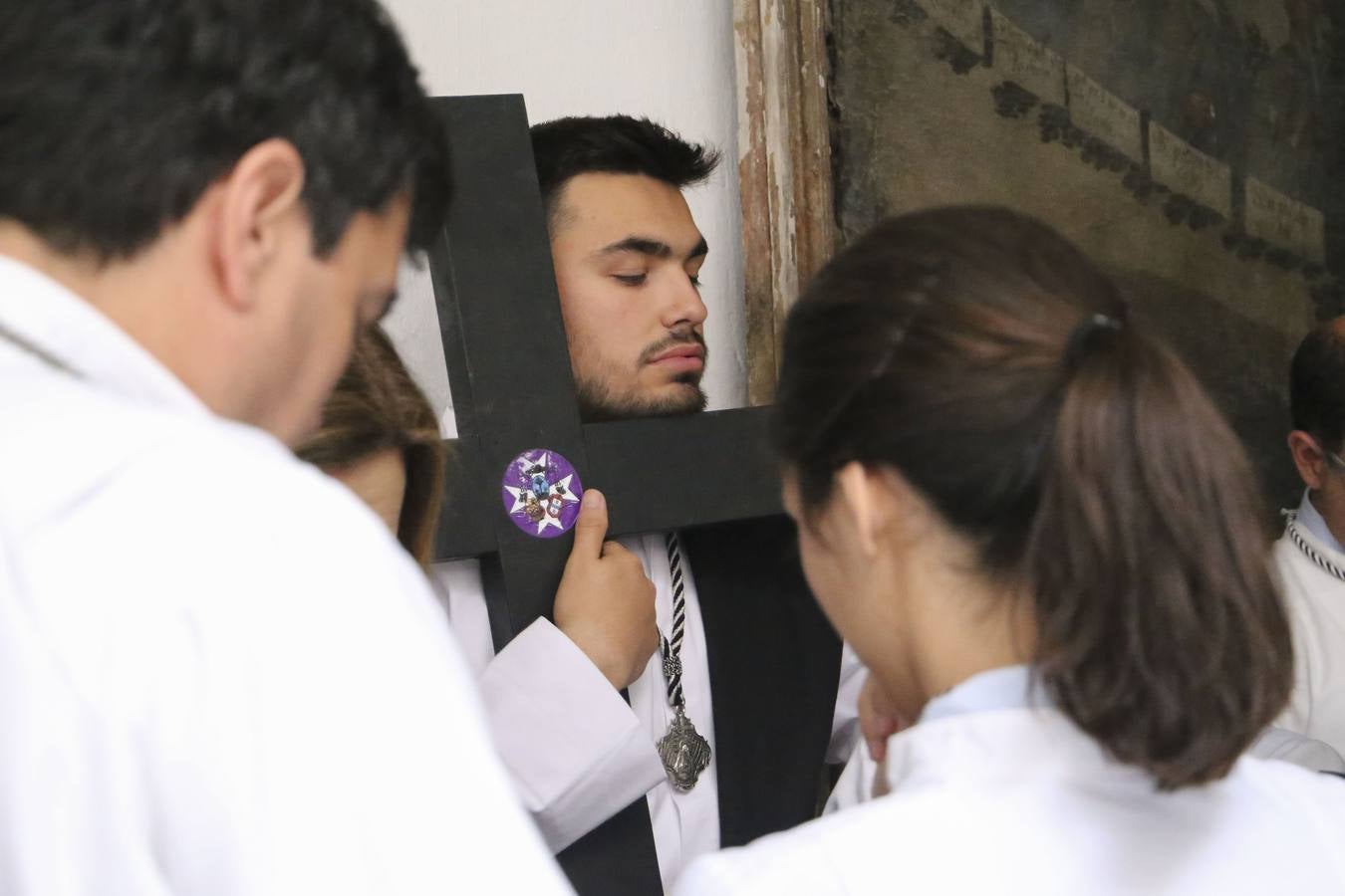 En imágenes, La Soledad decide no salir este Viernes Santo