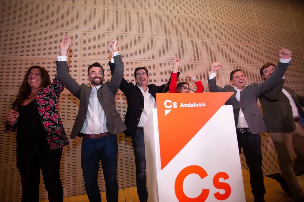 Ciudadanos, segunda fuerza en Andalucía