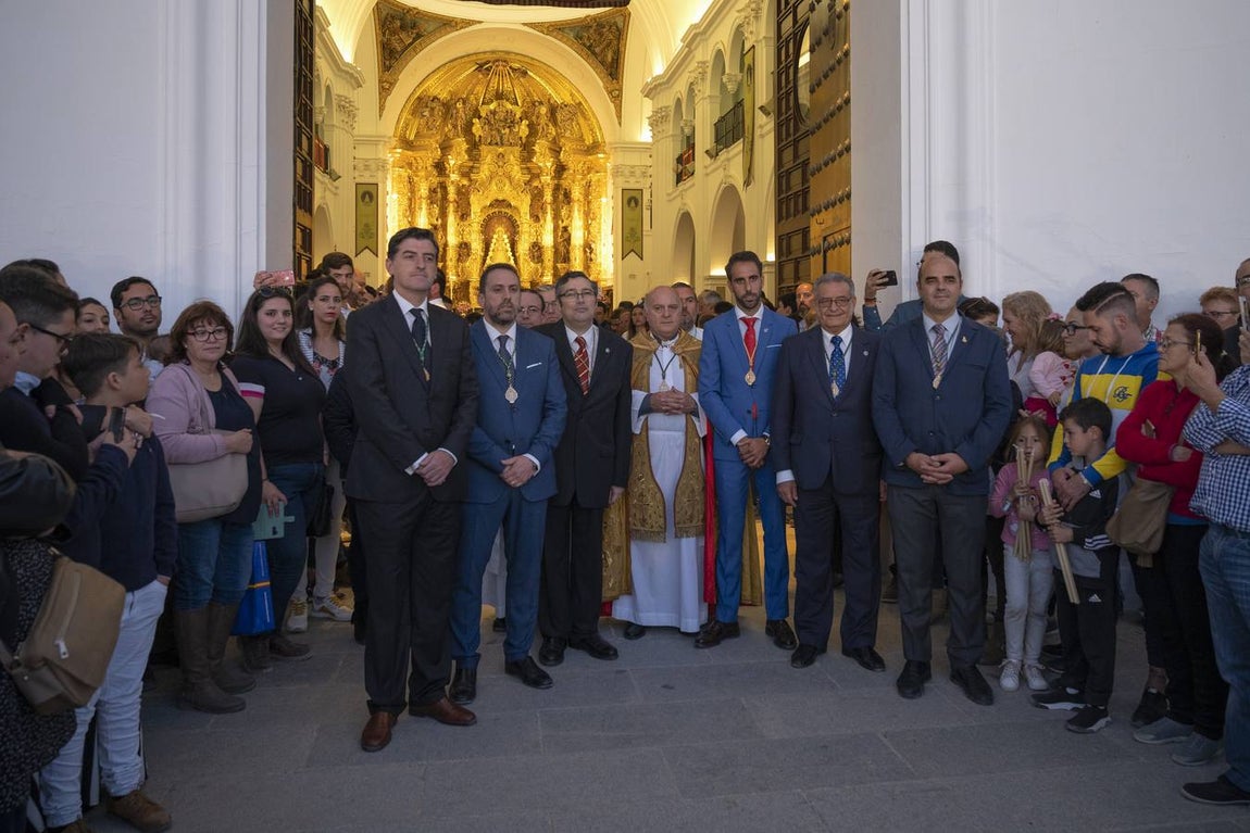En imágenes, el acto de bendición a la Corona de Amor