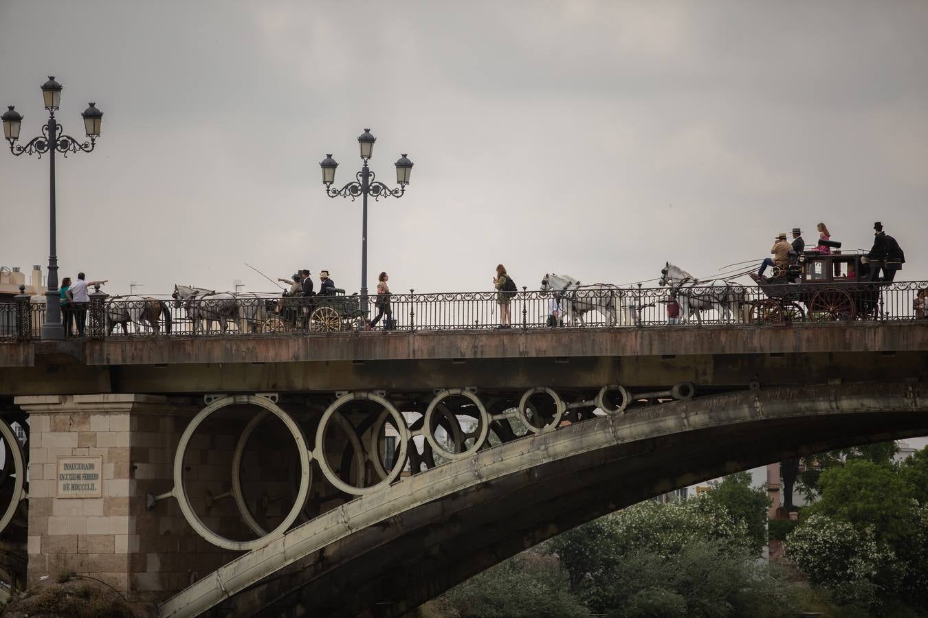 En imágenes, el Concurso y posterior paseo de los Enganches por Sevilla