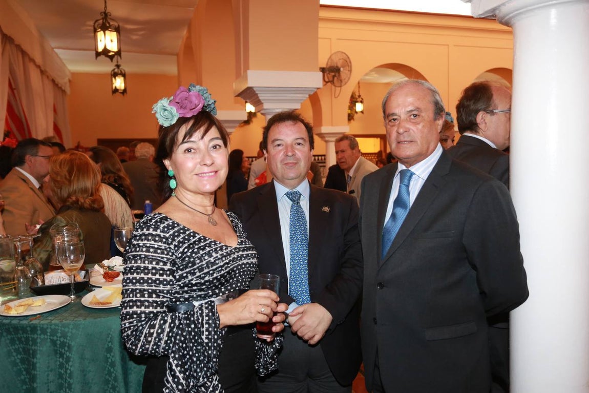 En imágenes, las recepciones del día festivo de la Feria Sevilla 2019