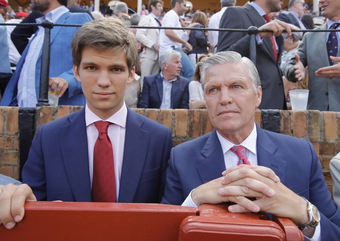 Juan Antonio Ruiz «Espartaco» y su hijo Juan Ruiz Rato