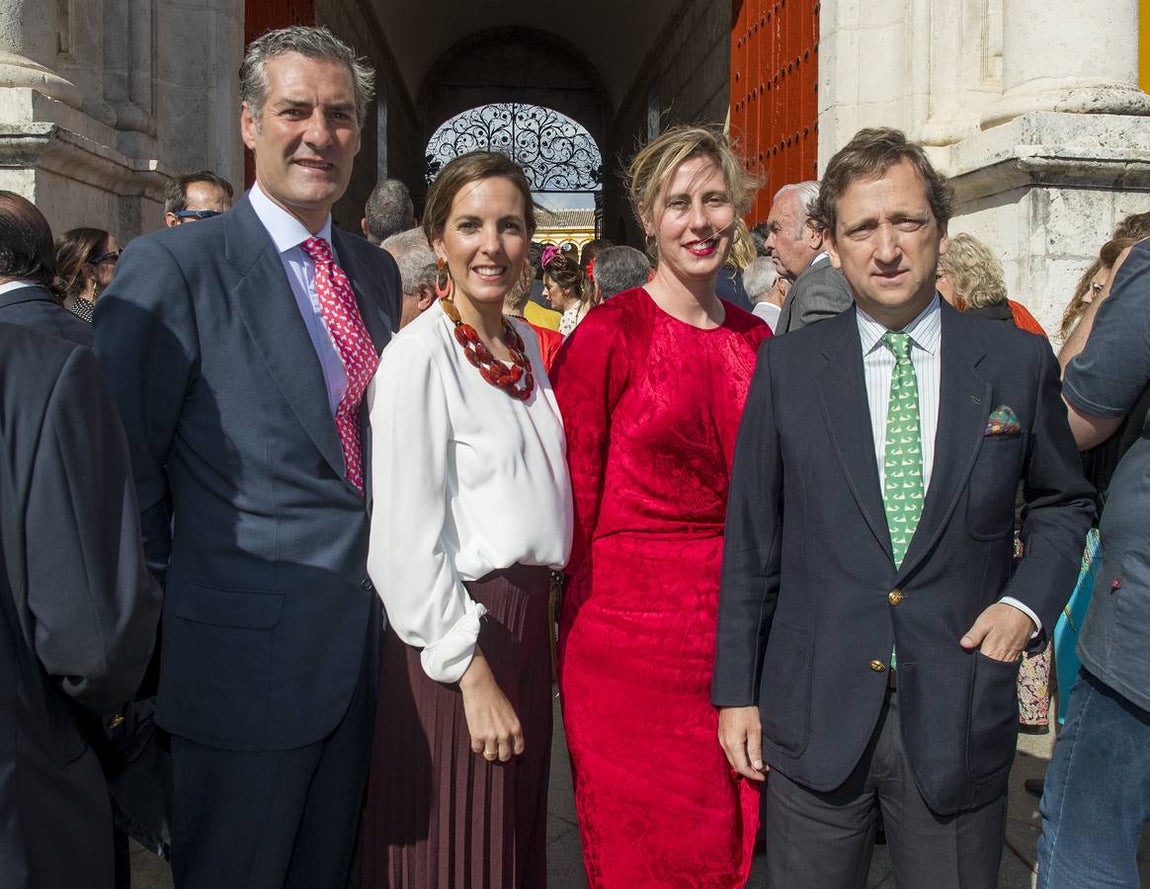 Diego Arana, Mercedes Rey, Macarena Vilallonga y Jaime González-Ballarino
