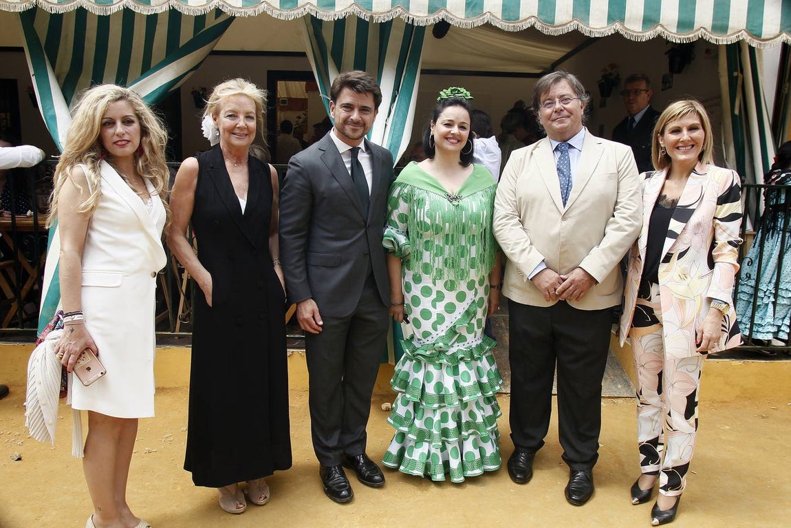 En imágenes, las recepciones del día festivo de la Feria Sevilla 2019