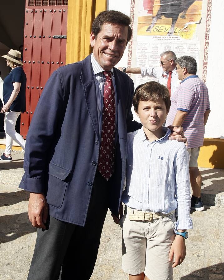 Eduardo Dávila Miura y su hijo Eduardo
