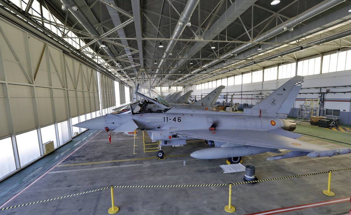 El interior de la Base Aérea de Morón de la Frontera, en imágenes
