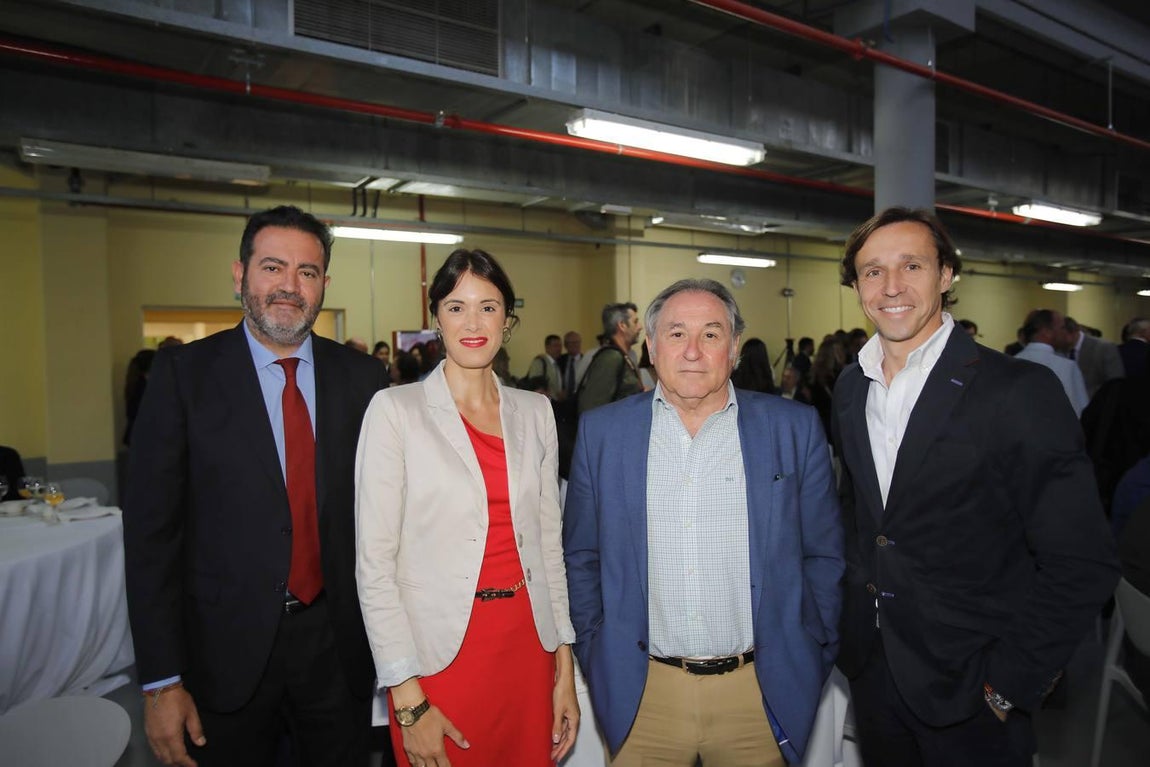 Jesús Rojas Alcario, Zoila Borrego Bajo, Antonio Piñeiro Macías y Alejandro Morales