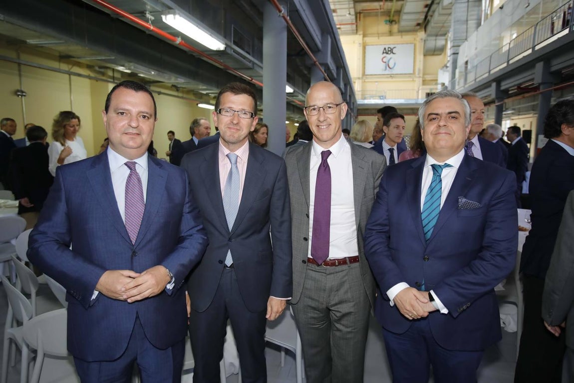 Francisco José Fernández Romero, Miguel Ángel Robles Gómez, Manuel Contreras y Antonio Jesús Zafra Ibáñez