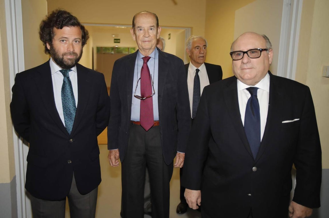 Carlos Jacinto Marín, José María Piñar Parias y Francisco Javier Moreno