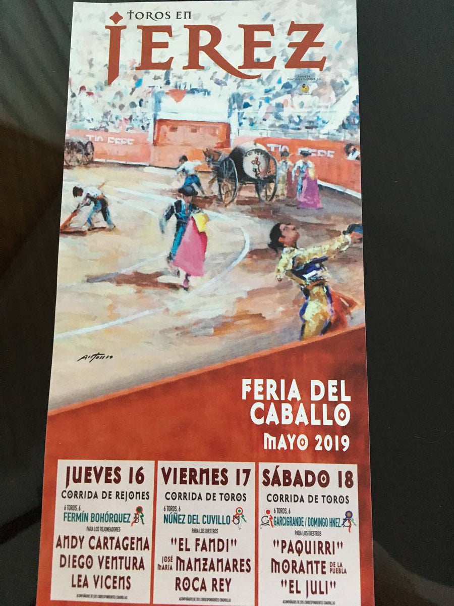 Cartel taurino jerezano