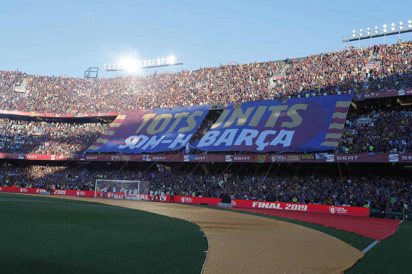 En imágenes, la final de la Copa entre el Barcelona y el Valencia