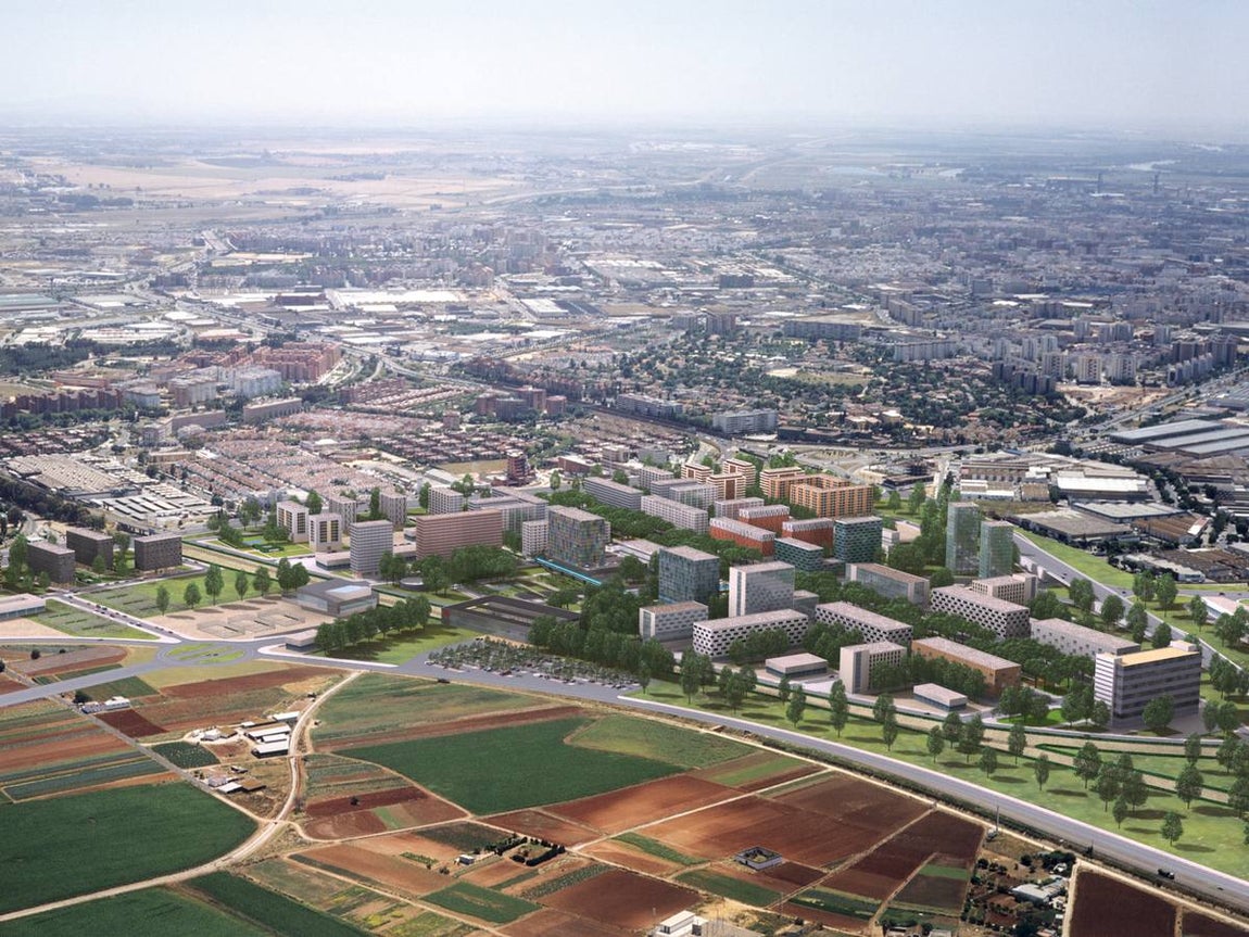 En imágenes: Buen Aire, el nuevo barrio de Sevilla