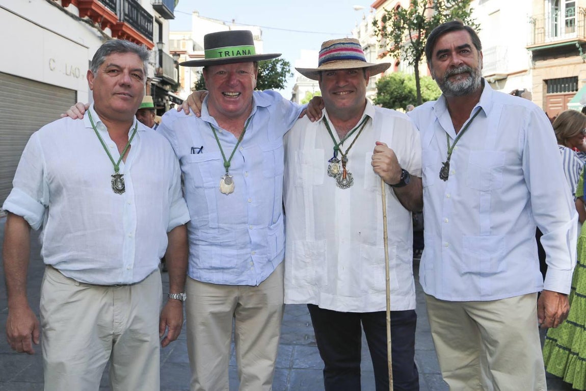 Manuel Ramos, César Cadaval, Alberto Candau y Javier Serrano