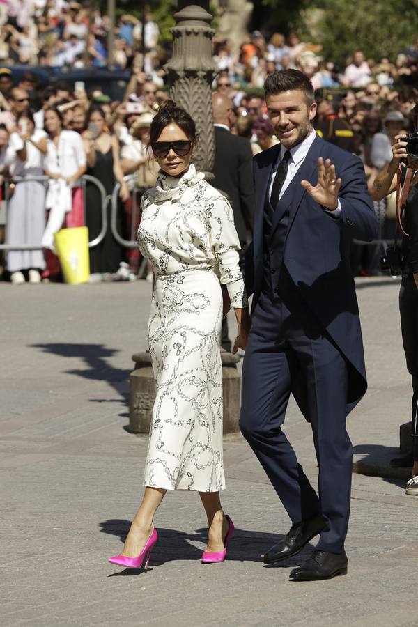 En imágenes, las mejores imágenes que dejó el enlace de Ramos y Pilar Rubio