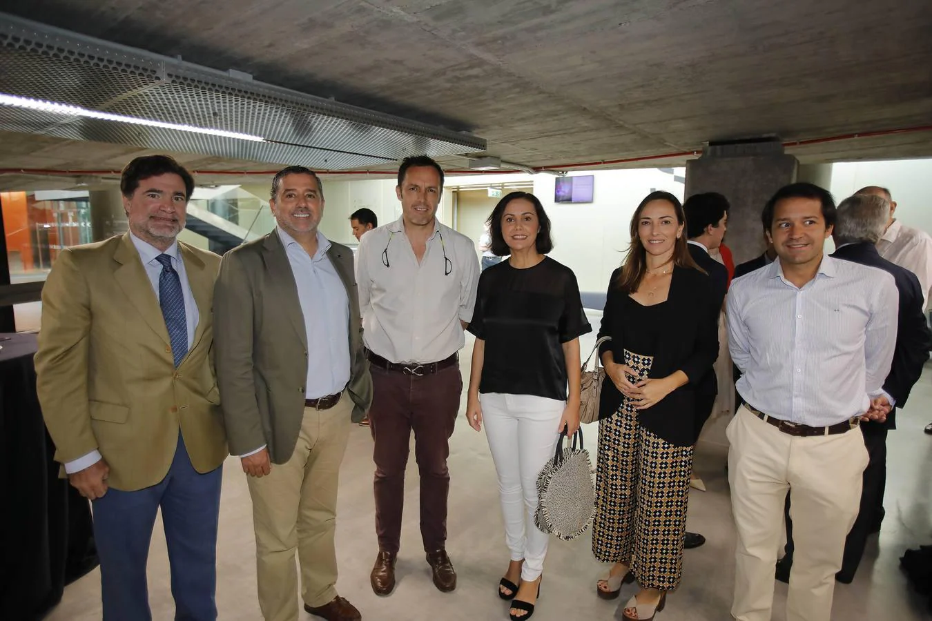 Óscar González-Barba, Álvaro Alés, Juancho González, Rocío Gutiérrez, Elena Muñoz y Gonzalo Goy