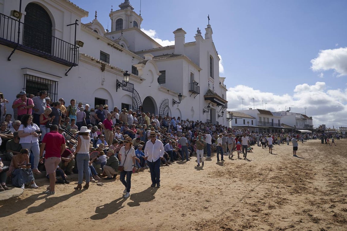 Impresionantes imágenes de la Saca de yeguas en el Rocío