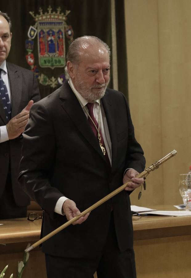 En imágenes, constitución de la Diputación con Villalobos al frente