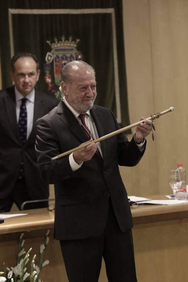 En imágenes, constitución de la Diputación con Villalobos al frente