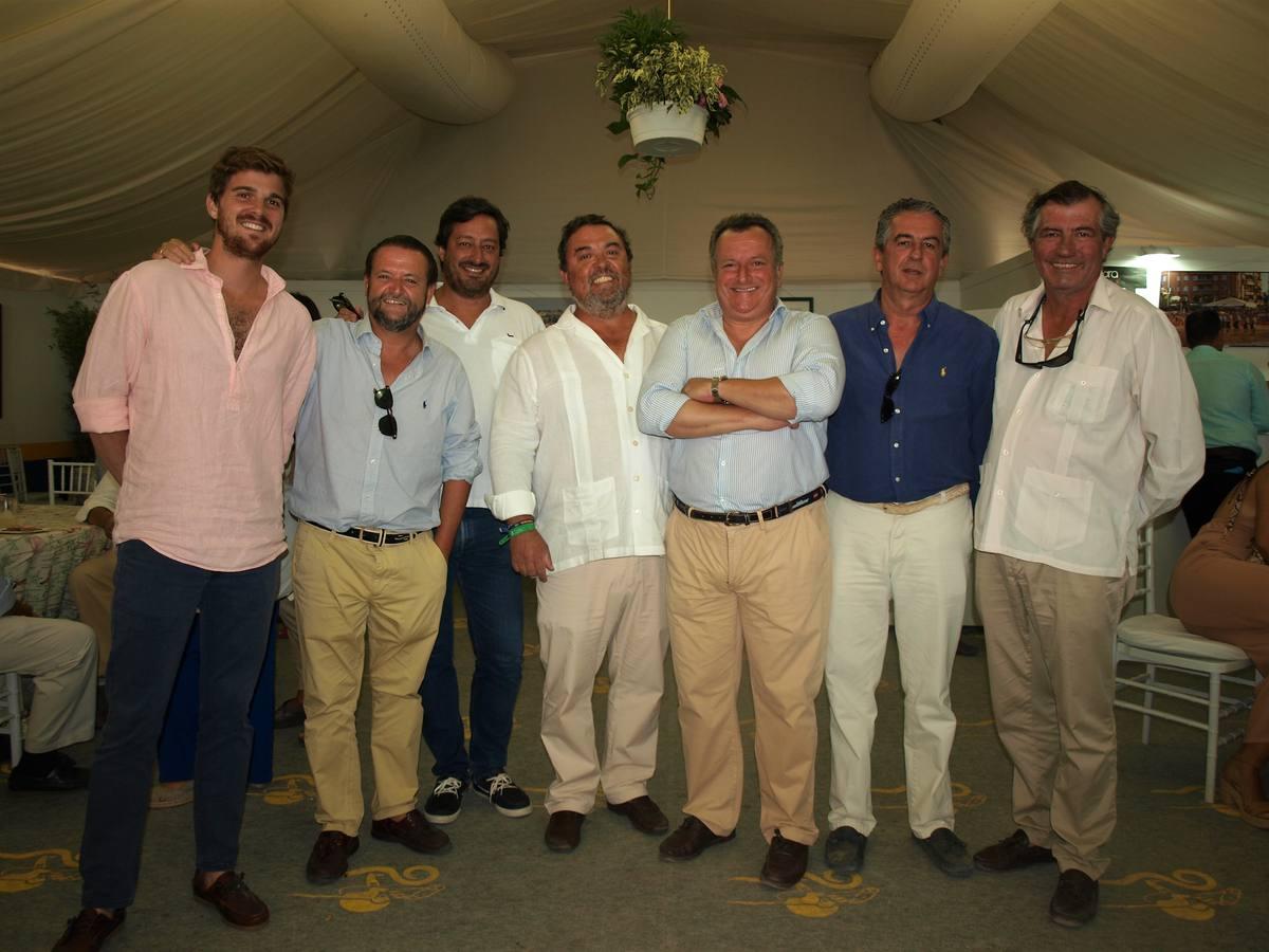Carlos Muñoz, Juan Galobart, Basilio Iglesias, Rafael Romero, José Luis Torres, Agustín Sánchez y Antonio de León
