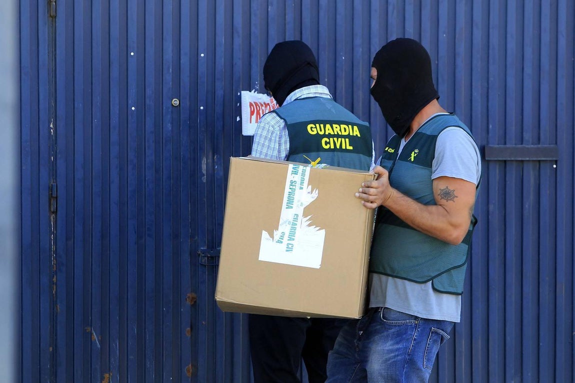 La detención de los responsables de Magrudis, en imágenes