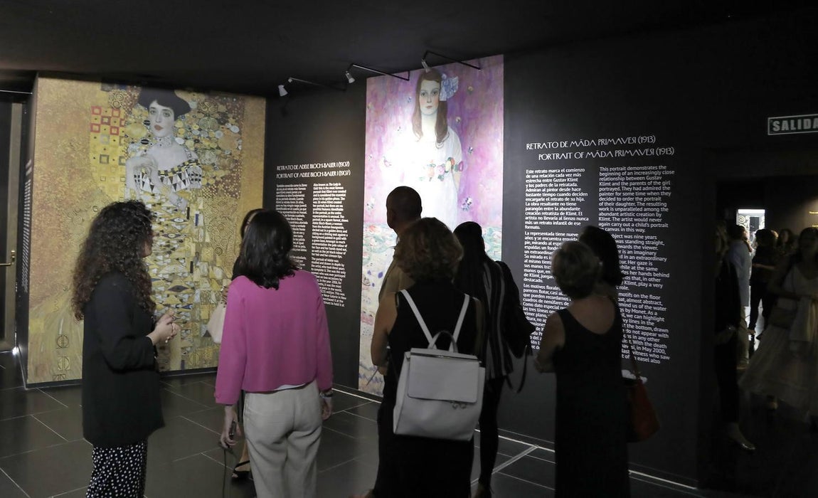 La exposición «El oro de Klimt» llega al Pabellón de la Navegación de Sevilla