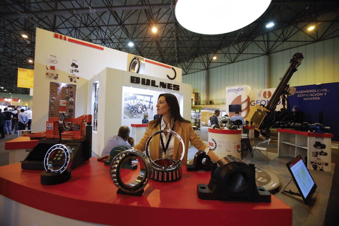 Crónica gráfica del III Salón Internacional de la Minería, que tiene lugar en Sevilla