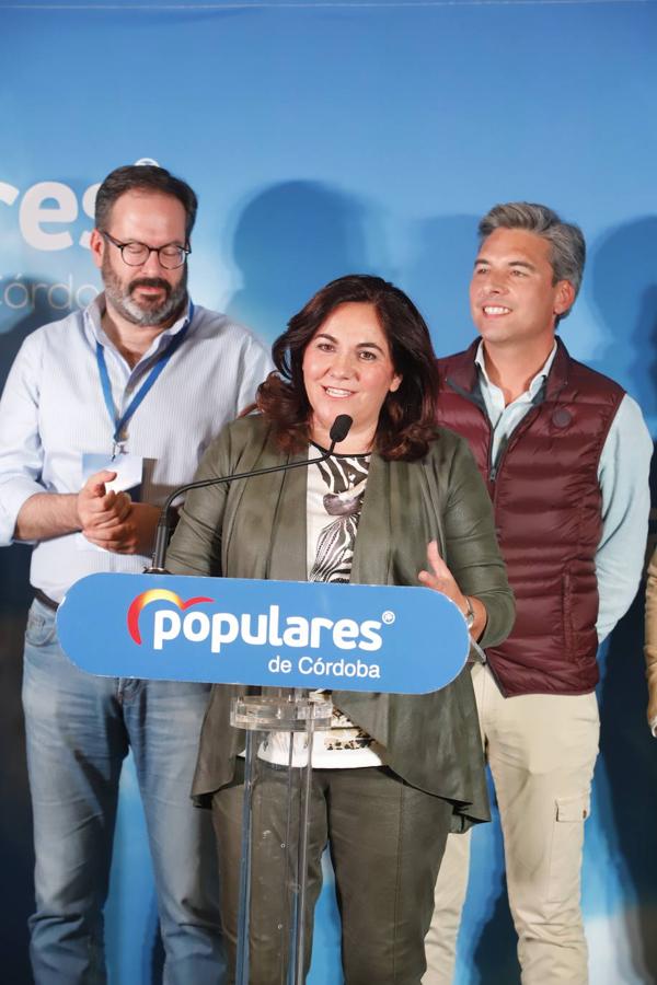 La noche de las elecciones en Córdoba  del PP, en imágenes